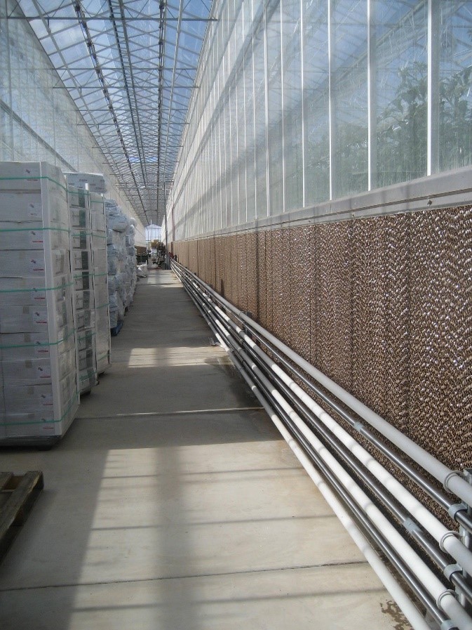 greenhouse cooling pad